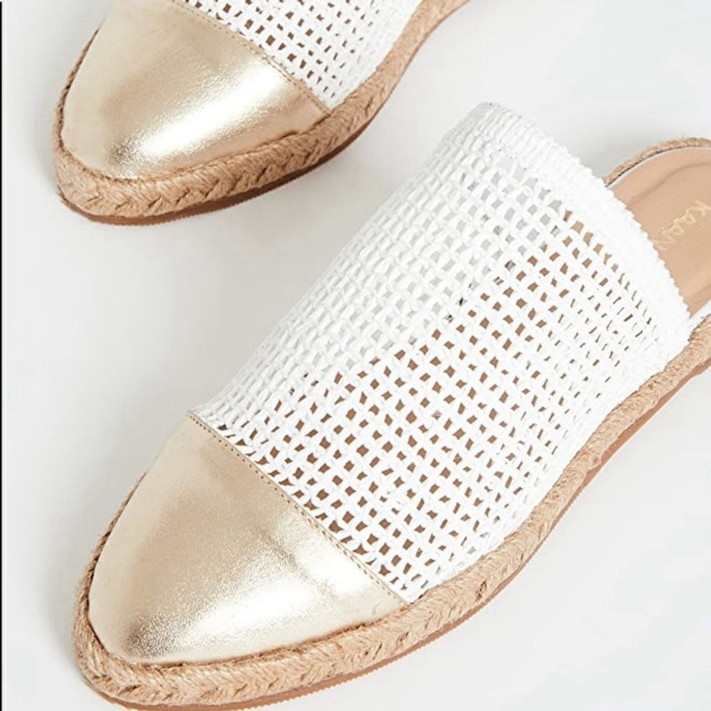 Kaanas | palau fishnet mule espadrilles